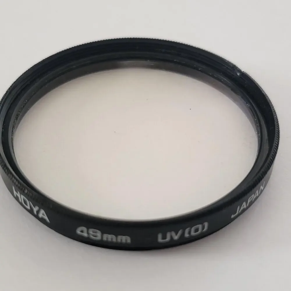Hoya 49mm UV[0] Filter Black Japan Camera Lens Protective UV Photo Ring